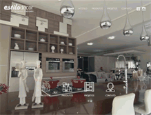Tablet Screenshot of estilod.com.br